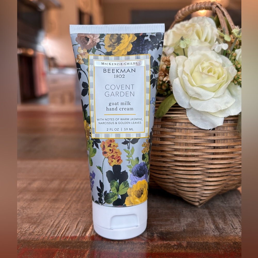 NEW Beekman 1802 x MACKENSIE-CHILDS Goat Milk HAND CREAM in COVENT GARDEN 🪴